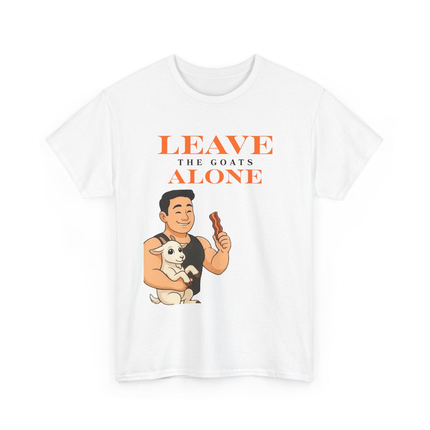 Leave the Goats Alone Unisex Heavy Cotton Tee