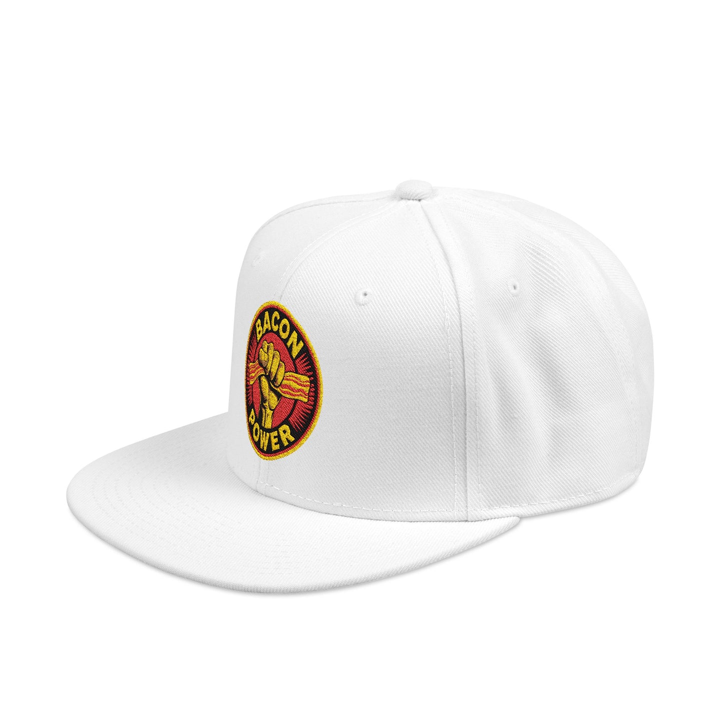 Bacon Power Snapback Hat